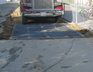 Truck on Rumble Track